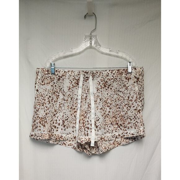 Star Above Brown Leopard Print Sleepwear Set Size XXL - Picture 4 of 11